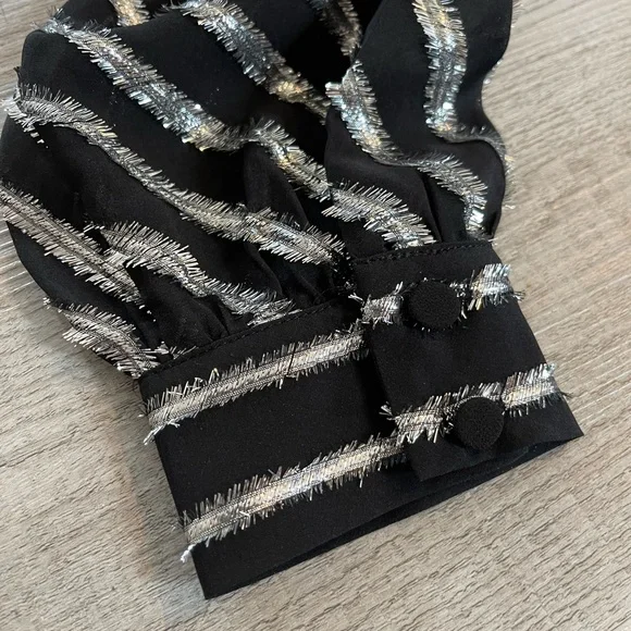 Michael Michael Kors Lurex Striped Mini Dress - Picture 4 of 8